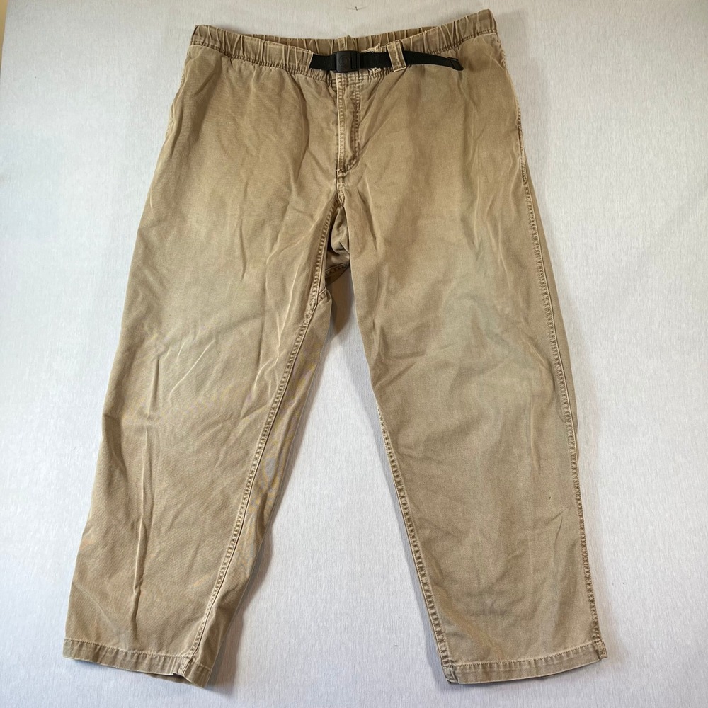 Vintage Gramicci G Series Pants Men XXL Cotton Climbing Integrated Belt Stretch